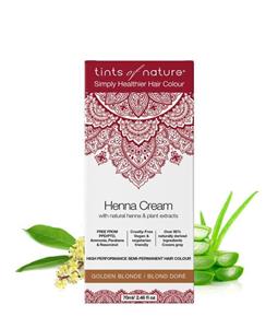 Tints Of Nature Henna cream golden blond semi permanent 70 ML