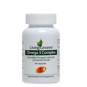 Livinggreens Omega 3 visolie complex 60 Capsules