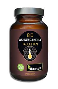 Hanoju Ashwagandha organic 500 mg 240 Tabletten