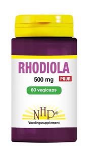 Nhp Rhodiola 500 mg puur 60 Vegetarische Capsules