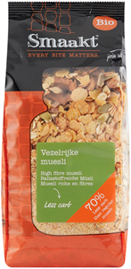 Smaakt Muesli less carb 500 G