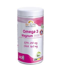 Be-life Omega 3 magnum 1400 140 Capsules