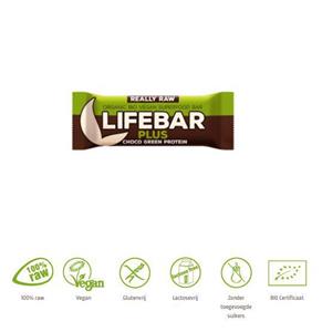 Lifefood lifebar Protein Choco Green glutenfrei