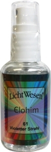 Lichtwesen Elohim tinctuur goudwater 61 violet 30 ML