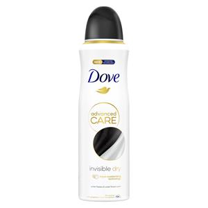 Dove Deodorant spray invisible dry