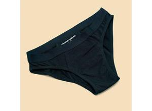 Cheeky wipes Menstruatie ondergoed feeling sporty zwart maat 34-36 1 Stuk