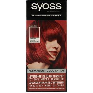 Syoss Color baseline pantone 5-72 pompeian red 1 Set