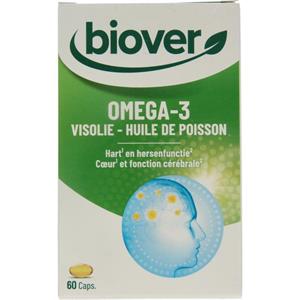 Biover Omega 3 visolie 60 Capsules