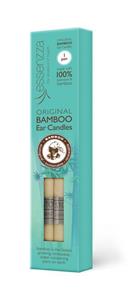 Fuss free nat Ear candles bamboo 1 Paar