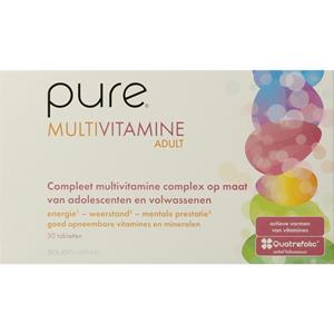 Pure Multivitamine volwassenen 30 Tabletten