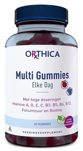 Orthica Multi gummies elke dag 60 Gummies