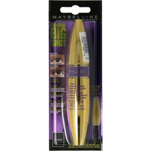 Maybelline The colossal big shot mascara black 1 Stuk