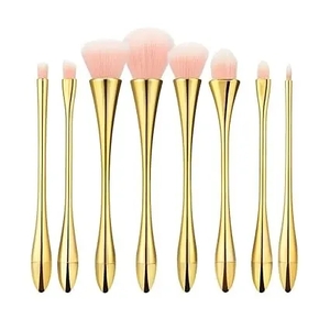 Mimo Beauty Make Up Brush Set 8 stuks Gold