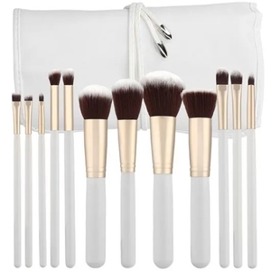 Mimo Beauty Professional Makeup brushes Wit set 12 stuks