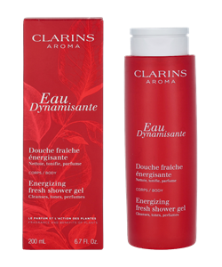 Clarins Shower Gel Eau Dynamisante  -  Aroma Shower Gel - Eau Dynamisante