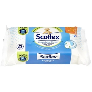 Scottex vochtig fris toiletpapier - 56 stuks