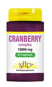 Nhp Cranberry complex 15000 mg 30 Vegetarische Capsules