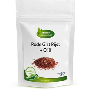 Rode gist rijst + Q10 | 90 capsules | 30% korting | Vitaminesperpost.nl