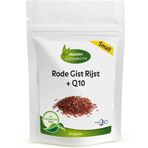 Healthy Vitamins Rode gistrijst met Q10 | 45 capsules | Vitaminesperpost.nl