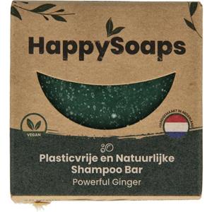 HappySoaps Shampoo bar powerful ginger 70 Gram