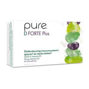 Pure D forte plus 60 Kauwtabletten