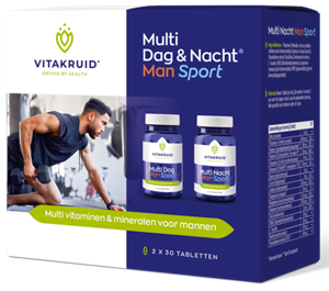 Vitakruid Multi Dag & Nacht Man Sport