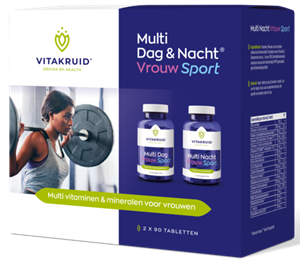 Vitakruid Multi Dag & Nacht Vrouw Sport