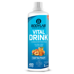 Bodylab24 Vital Drink Concentrated 2.0 - 1000ml - Iced Tea Peach