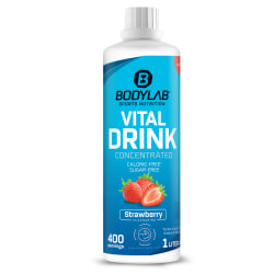 Bodylab24 Vital Drink Concentrated 2.0 - 1000ml - Strawberry