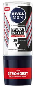 Nivea Men deodorant roller black & white max protection 50ml