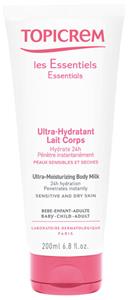 Topicrem Uhc hydraterende lichaamsmelk 200 ML