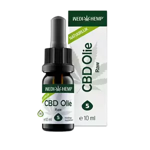 Wedihemp / Medihemp Raw CBD Olie (5%) – 10ML | 