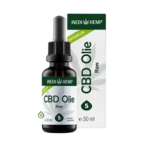 Wedihemp / Medihemp Raw CBD Olie (5%) – 30ML | 