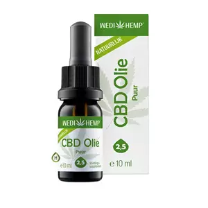 Wedihemp / Medihemp CBD Olie Puur (2,5%) – 10ML | 