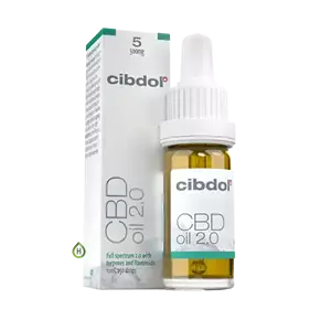 Cibdol Raw CBD Olie 2.0 (5%) – 10ML | 