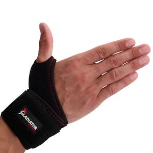 Gladiator Sports Polsbrace met duimopening