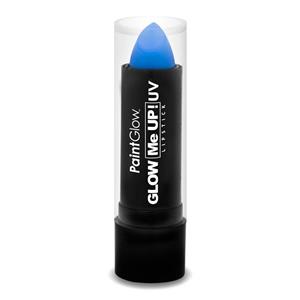 PaintGlow Lippenstift/lipstick - neon blauw - UV/blacklight - 5 gram -