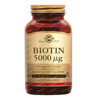 Solgar Biotin 5000 mcg 50 capsules