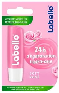 Labello Lippenbalsem blister soft rose 1 Stuk