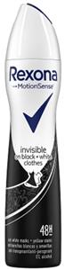 Rexona Deospray invisible black white 250 ML