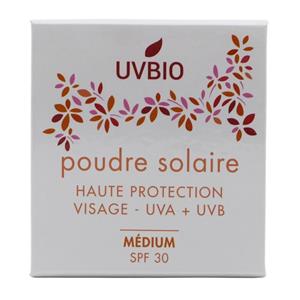 Uvbio Sun powder medium spf30 bio 10 Gram