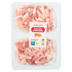PLUS Gerookte spekreepjes