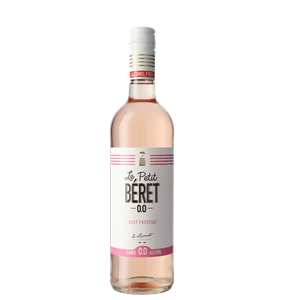 LE PETIT BERET Le Petit Béret Rosé Prestige Alcoholvrij 0.0  | Franse Rosé alcoholvrije wijn | Overig - Frankrijk | 0,75L