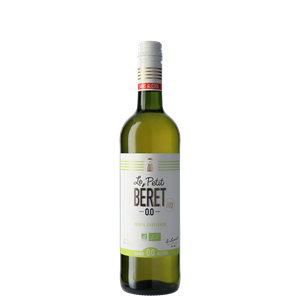LE PETIT BERET Le Petit Béret Sauvignon Blanc Alcoholvrij 0.0  | Franse Witte alcoholvrije wijn | Overig - Frankrijk | 0,75L