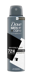 Dove Men+Care Invisible Dry Deodorant Spray 150ml