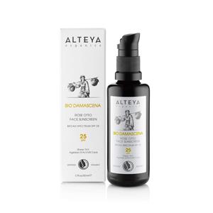 Alteya Organic Rose Otto Face Sunscreen Bio Damascena SPF25 50ml