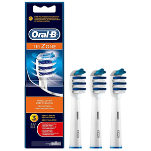 Oral-B TriZone Aufsteclbürste ( 3 Stk.) Aufsteckbürste weiß