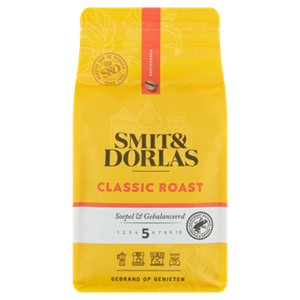 SMIT&DORLAS mit & Dorlas Classic Roast Koffiebonen 500g bij Jumbo
