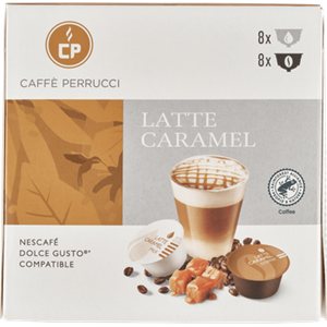 CAFFÈ PERRUCCI affe Perrucci Latte Caramel 164g bij Jumbo
