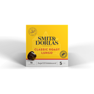 SMIT&DORLAS mit & Dorlas Classic Roast Lungo Koffiecups 16 Stuks bij Jumbo